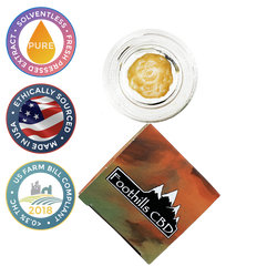 Foothills CBD | CBD Rosin | Solventless Full Spectrum CBD