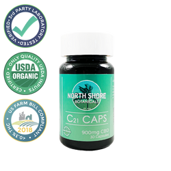 Foothills CBD | C21 Caps | 30mg CBD | Organic 30-Count