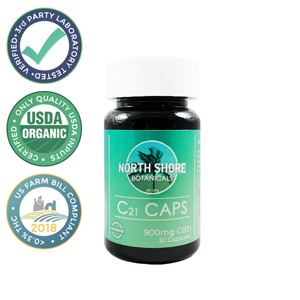 Foothills CBD | C21 Caps | 30mg CBD | Organic 30-Count