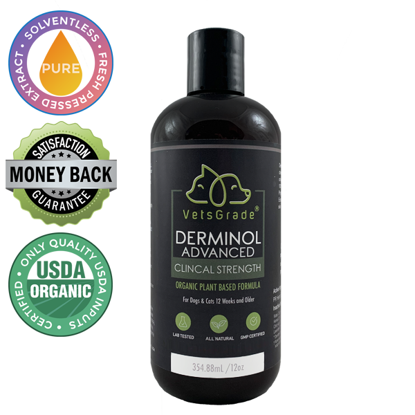 VetsGrade® | Derminol Advanced | The first and ONLY Solventless Shampoo on the market.