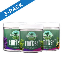 Foothills CBD | Emerse Bundle | CBD Bath Salts | 3-Pack 