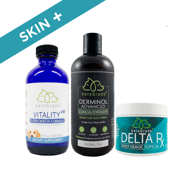 VetsGrade® | SKIN + Bundle | Organic Pet CBD