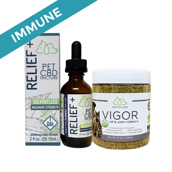 VetsGrade® | Immune Bundle | Organic Pet CBD