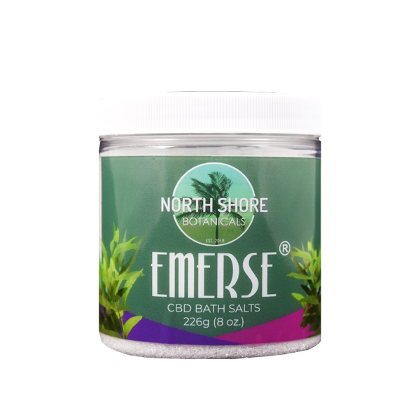 Foothills CBD | Emerse Eucalyptus | CBD Bath Salts | 8 oz.