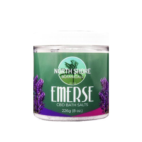 Foothills CBD | Emerse Lavender | CBD Bath Salts | 8 oz.